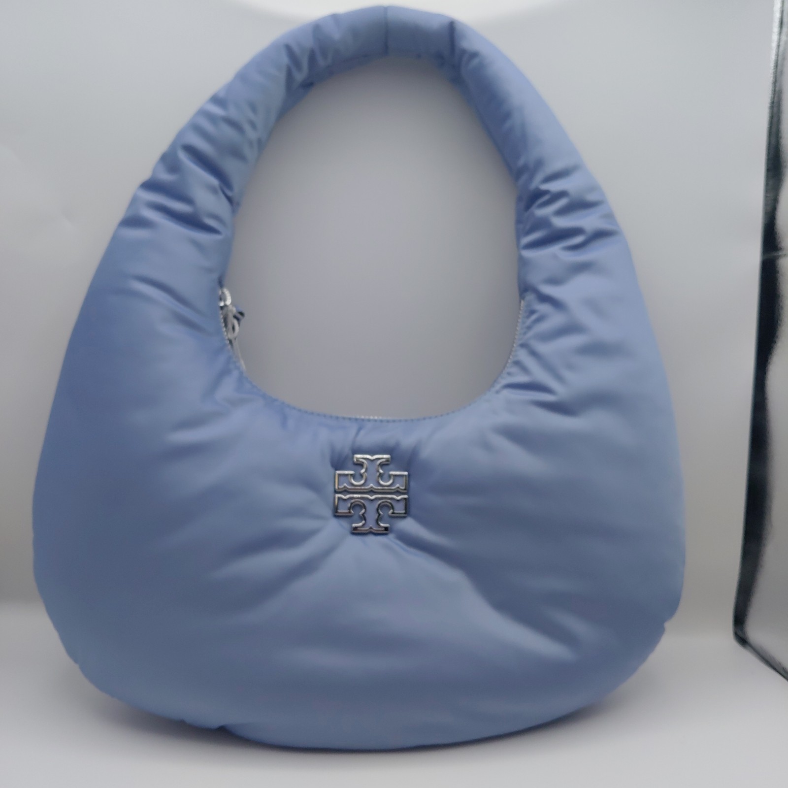 TORY BURCH BRITTEN Nylon PUFFY Shoulder Bag Lavender