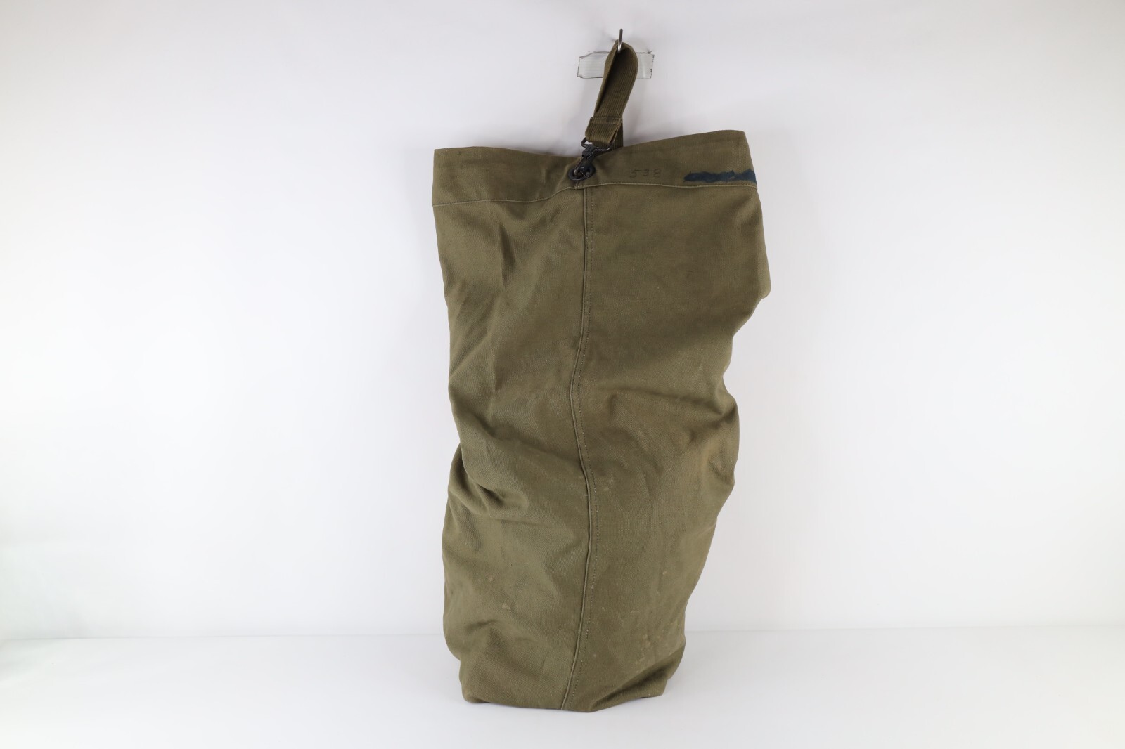 Vintage 90s Rothco Military Distressed Heavyweight Canvas Top Loader Bag Pack