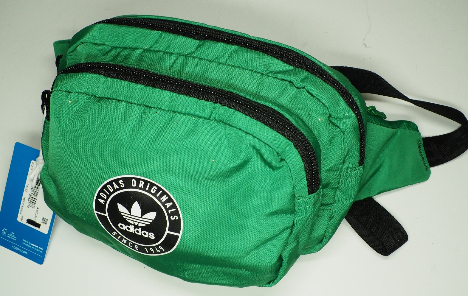 Adidas Originals Green/Black Crossbody Fannypack Sling Waistbag GC3519