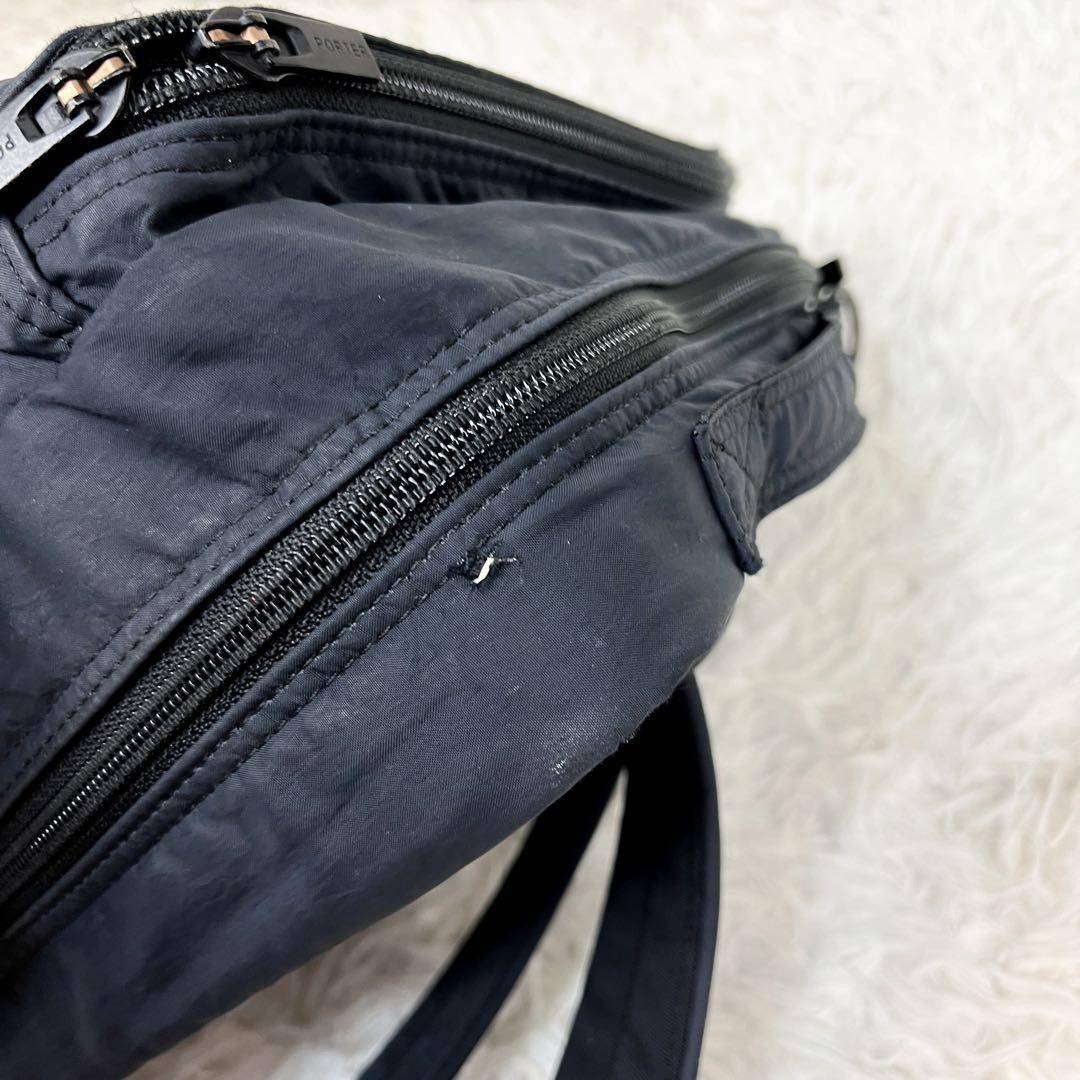 PORTER LAYER 3-Way Briefcase Backpack Shoulder Bag Navy