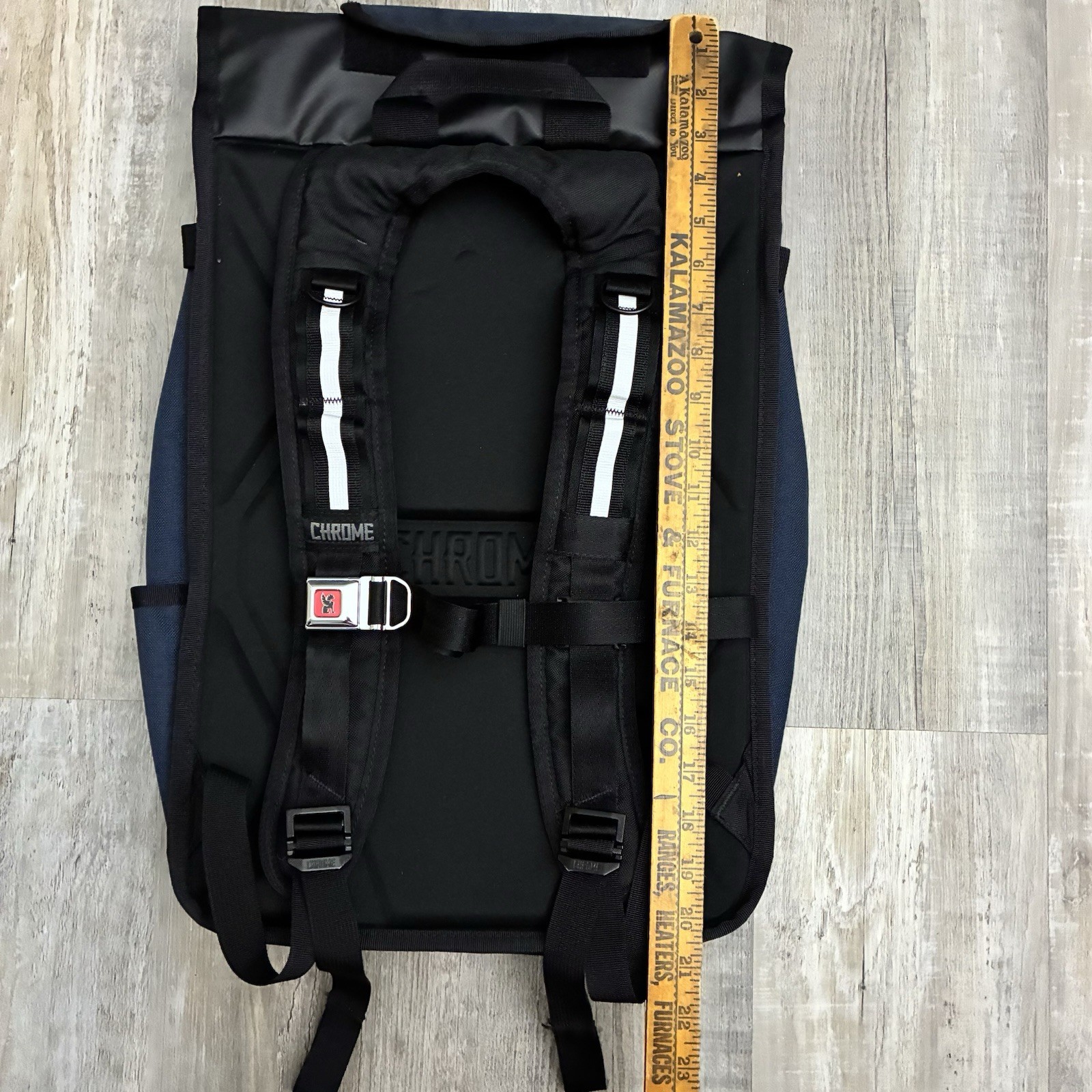 Chrome Industries Bravo 2.0 Roll-Top Backpack – Black – Waterproof Commuter Bag