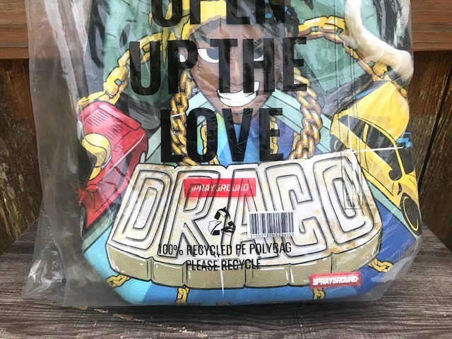 Sprayground SOULJA Boy TECHTRONIC ANIME DRIFTER COLLAB Backpack Laptop Compartme