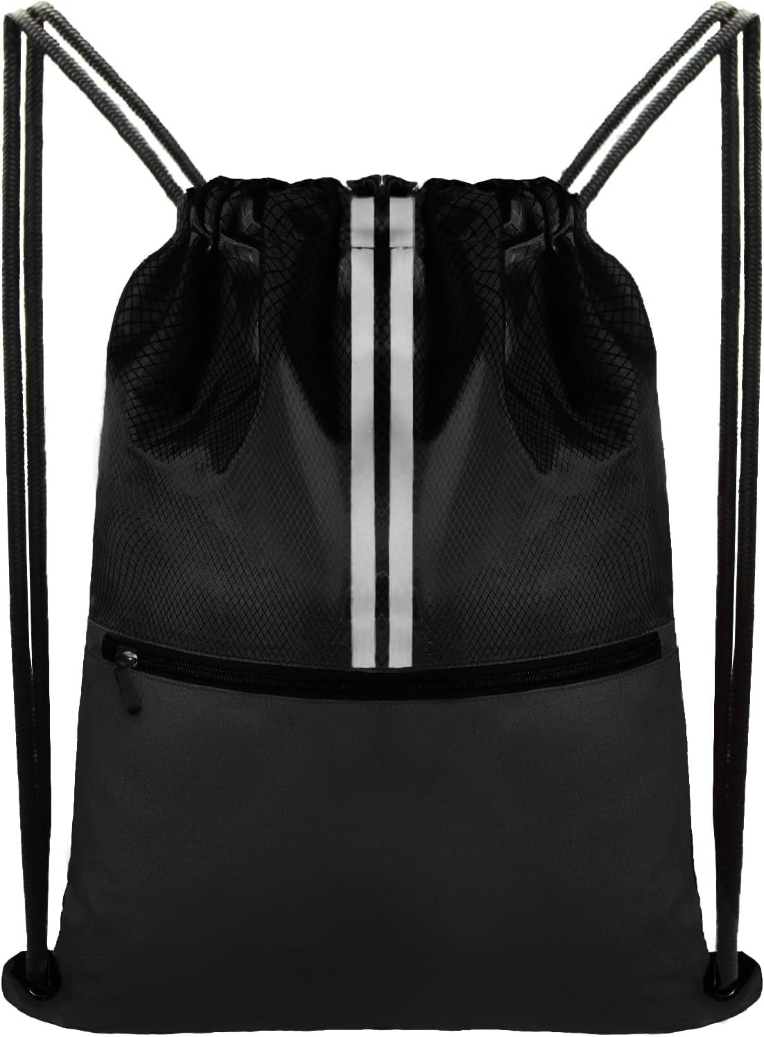 Drawstring Backpack Sports Gym Bag, Draw String Back Bag for Men Women, Lightwei
