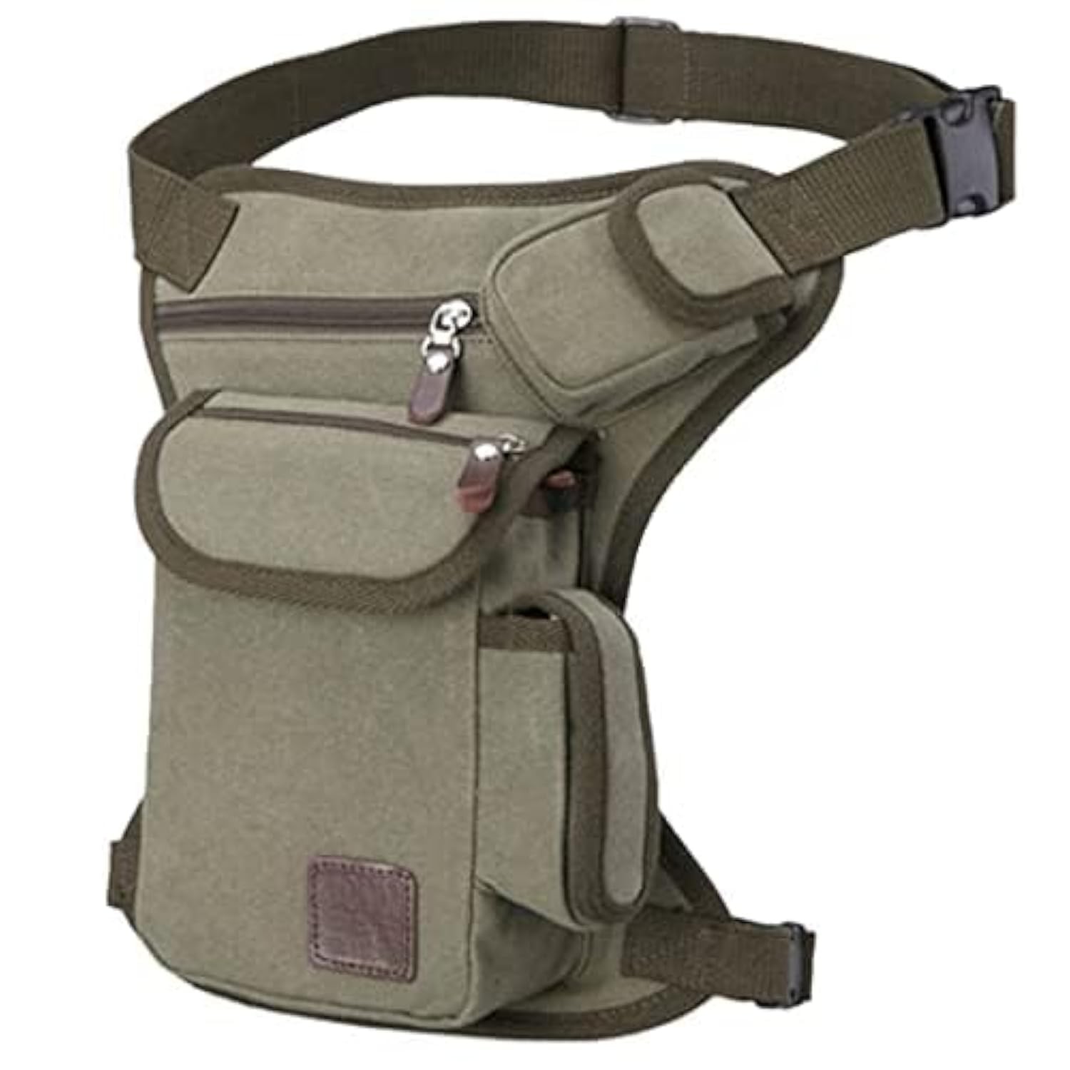 Leather Waist Pack Drop Leg Bag for Men Women Belt Bumbag Multi-Purpose Motorcyc