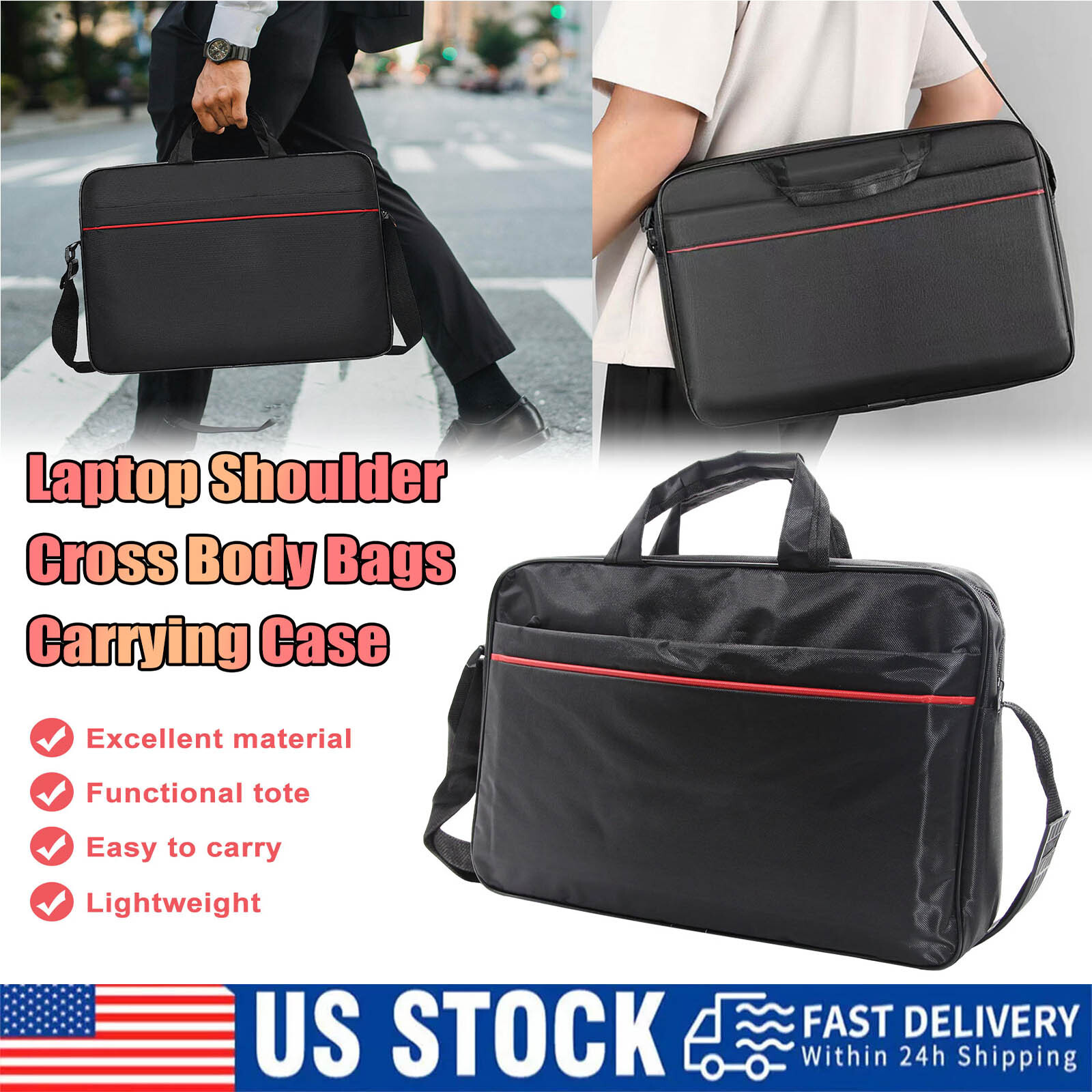 NEW Laptop Bag Case With Shoulder Strap For 13″14″15.6″ Asus/Macbook DELL/Lenovo