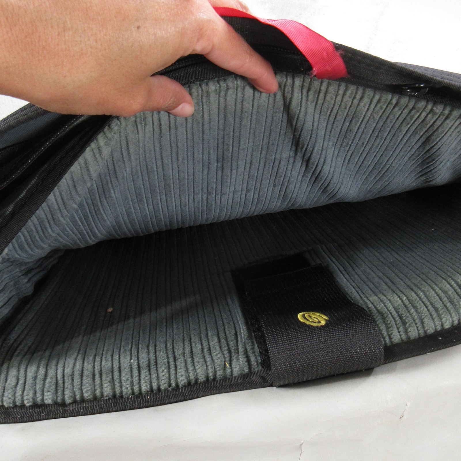 Timbuk2 Messenger Bag Medium Black Nylon Laptop Work Travel Shoulder Crossbody