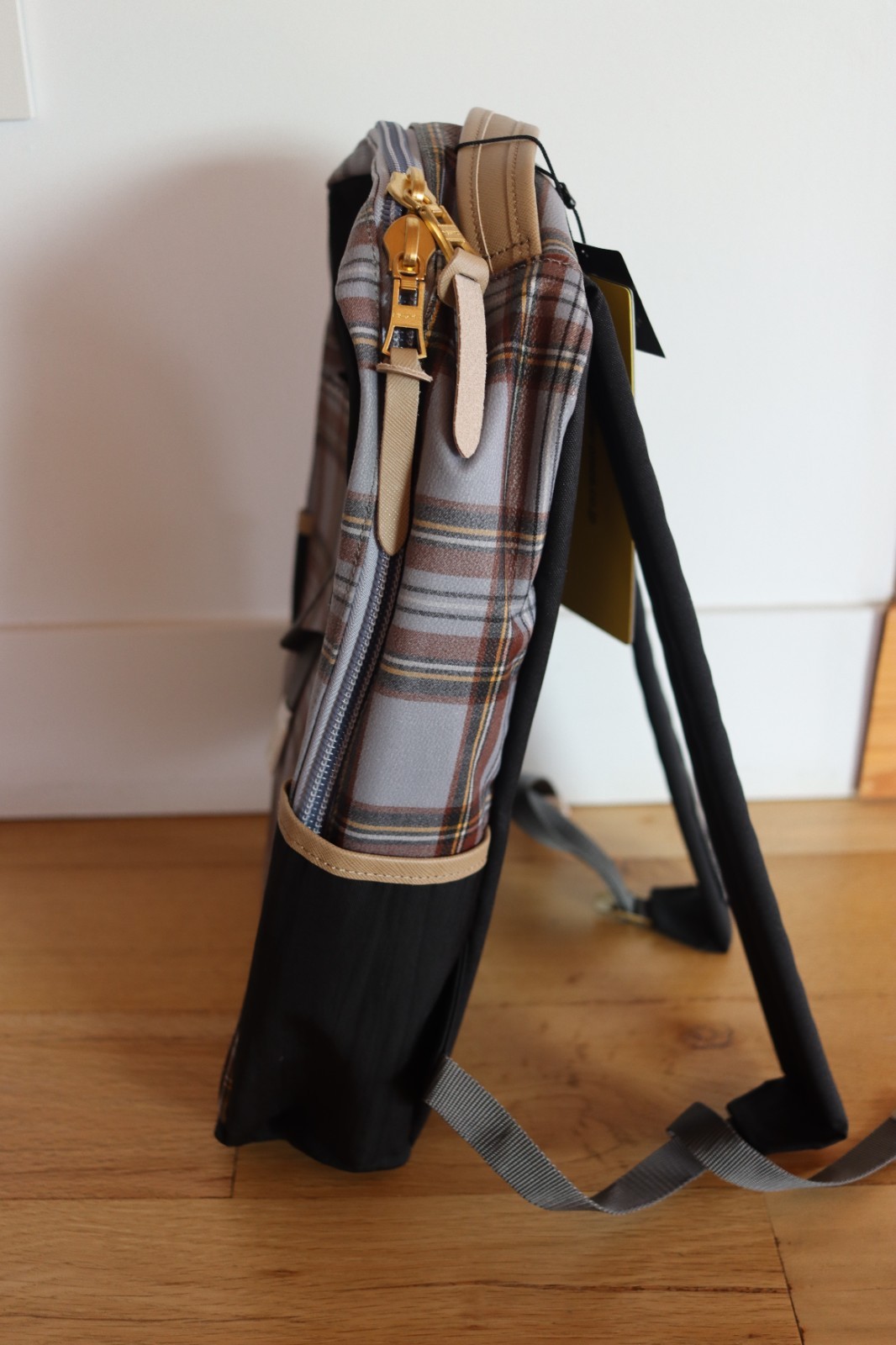 Master-Piece LINK Plaid Backpack No 02340-c2 Japan Check Pattern Carabiner New