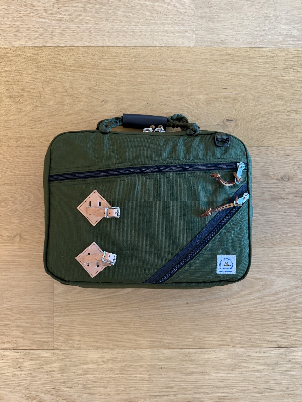 New Epperson Mountaineering Ballistics Briefcase Olive Made In USA