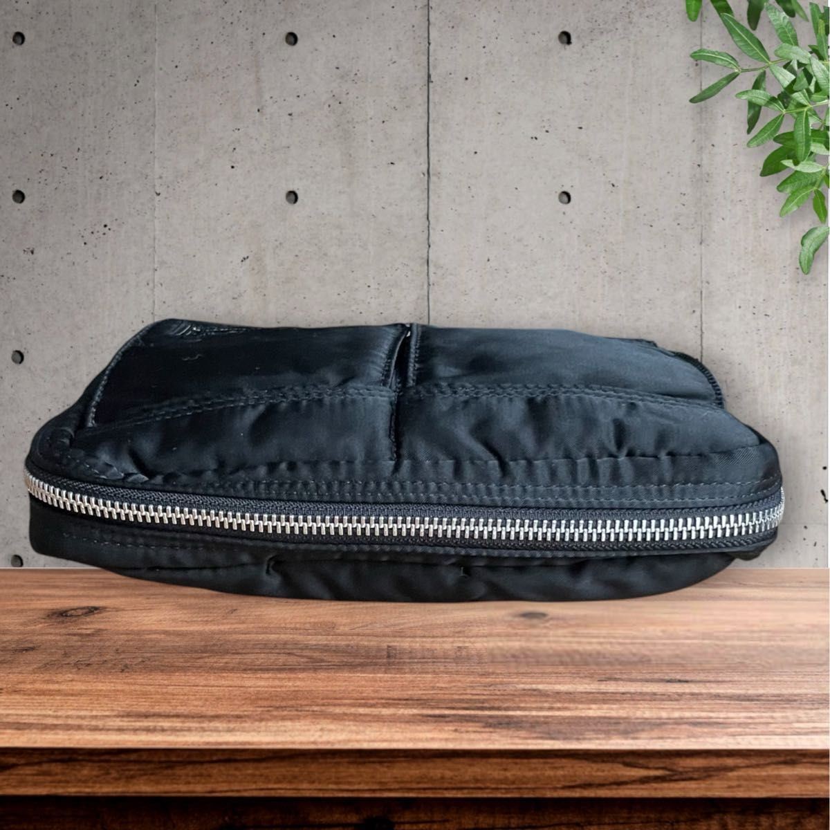 PORTERTANKERBINDERPOUCHBLACK