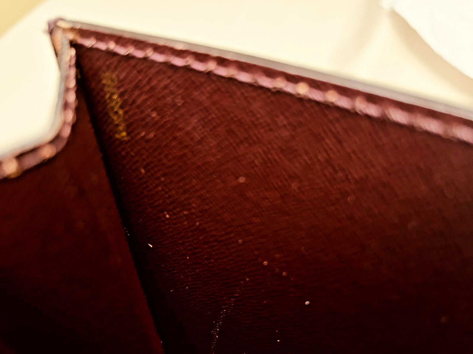 LOUIS VUITTON Serviette “MOSKOVA” Taiga Leather Briefcase / Satchel – France