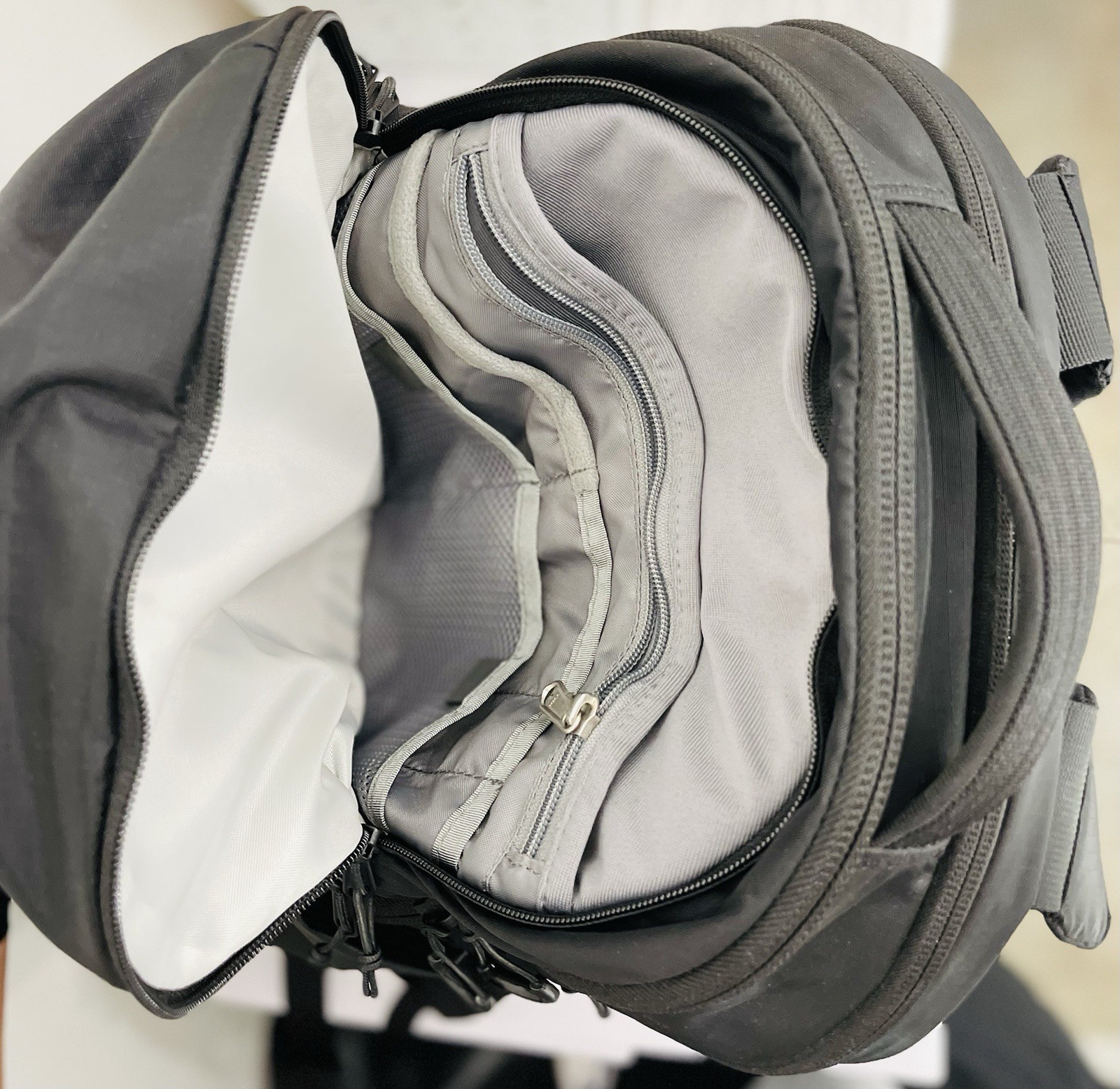 The North Face Surge Backpack Black Laptop Travel School NF0A52SG