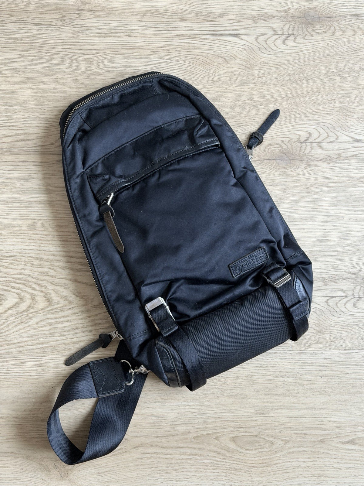 MASTERPIECE LIGHTNING Sling Bag Shoulder Bag Nylon BLK 02115-n