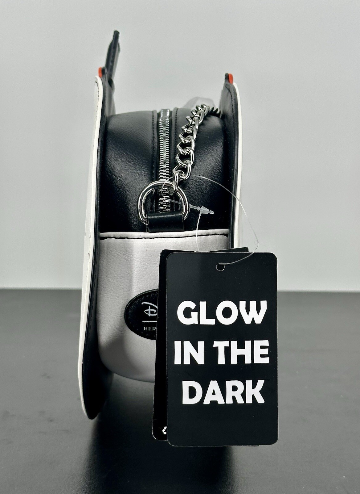 The Nightmare Before Christmas Jack Pumpkin Split Glow-In-The-Dark Crossbody Bag