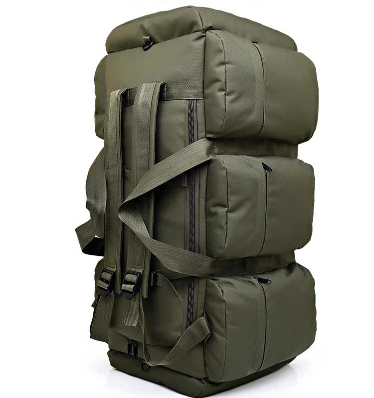 100L Camping Travel Backpack Large Duffel Hiking Shoulder Bag Outdoor Weekend