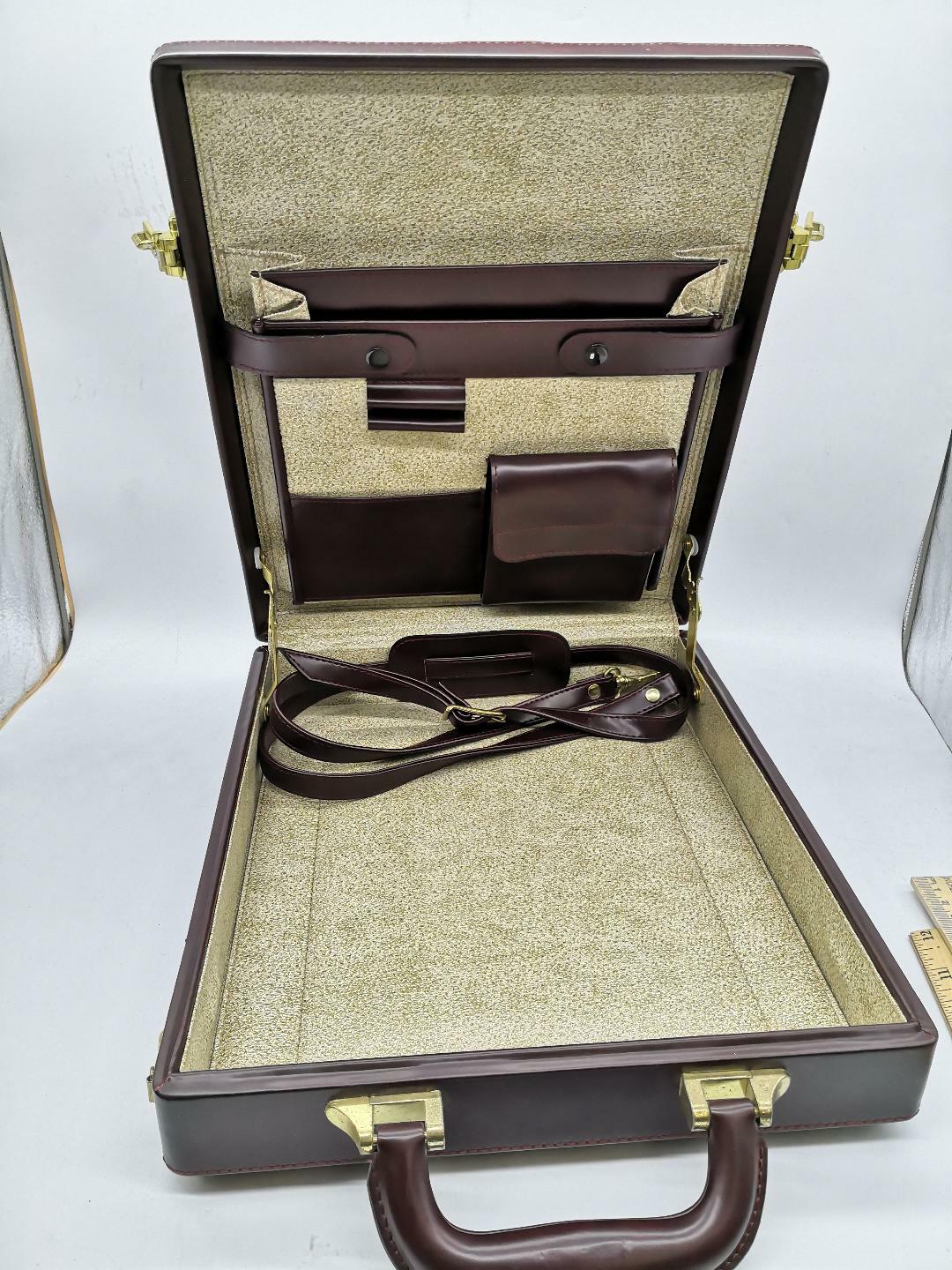 Business Attaché Computer case Unisex Briefcase Document bag Synthetic Leather