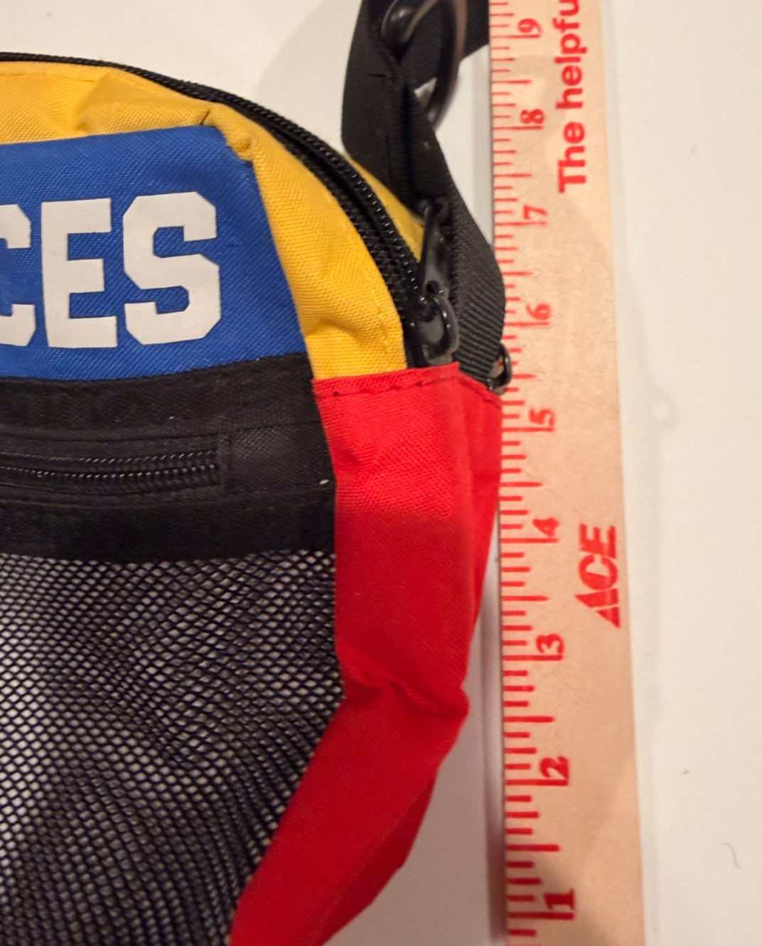 Places + Faces Multi-color Pouch Bag Limited Hong Kong Pop-Up Exclusive