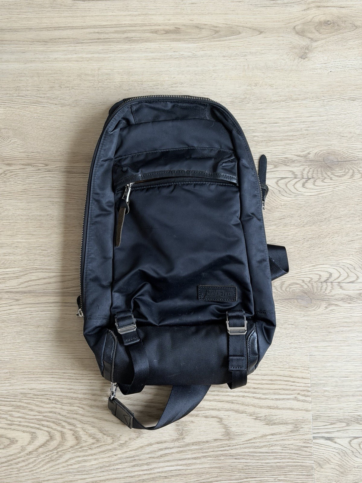 MASTERPIECE LIGHTNING Sling Bag Shoulder Bag Nylon BLK 02115-n