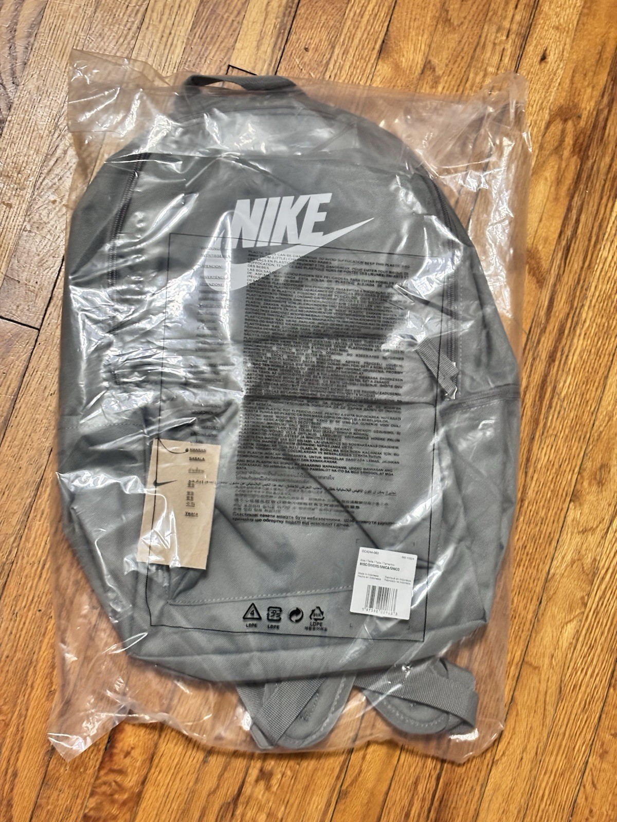 Nike Heritage Backpack 25L Grey DC4244-063