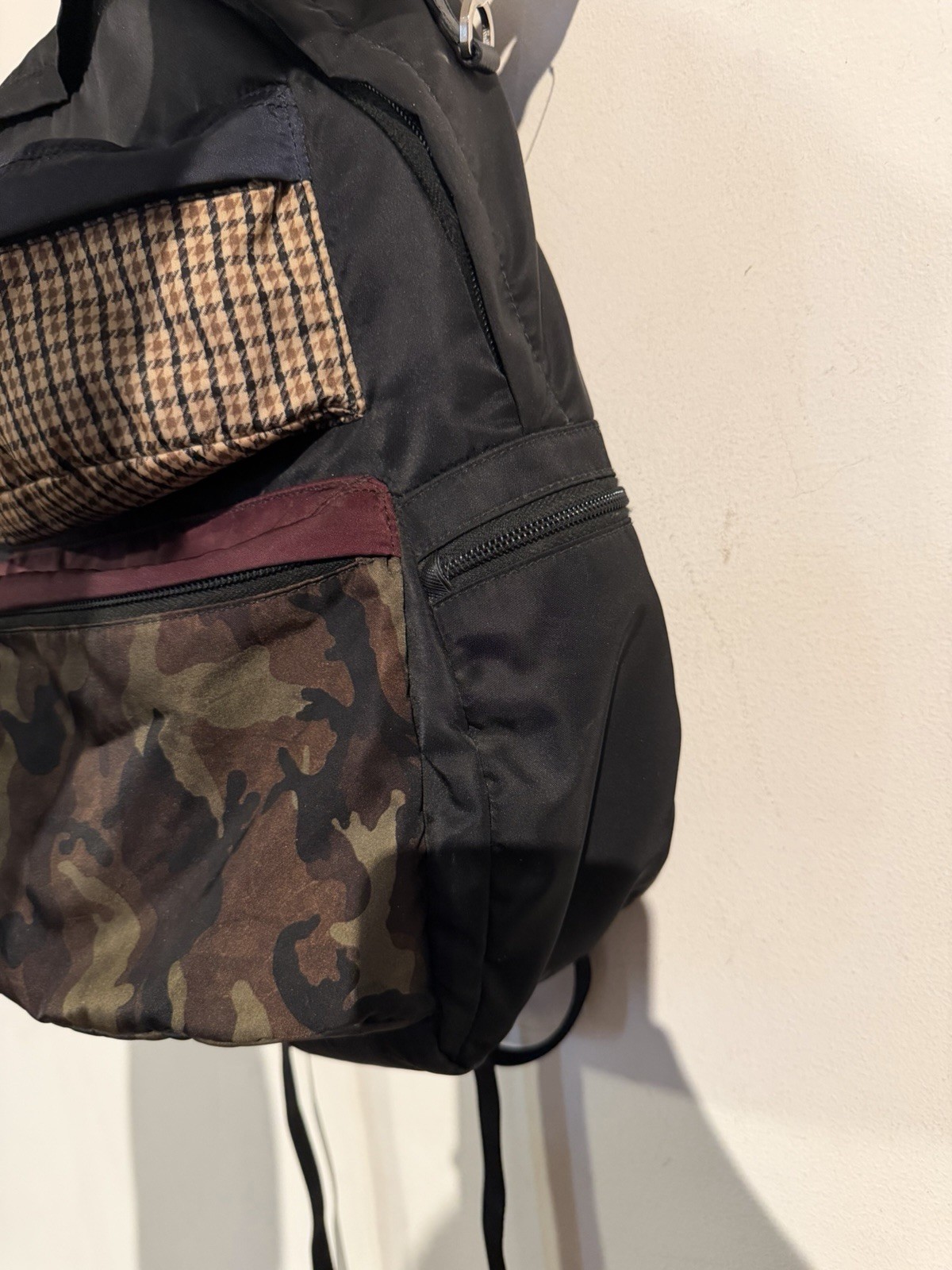Prada Multi Color Nylon Backpack