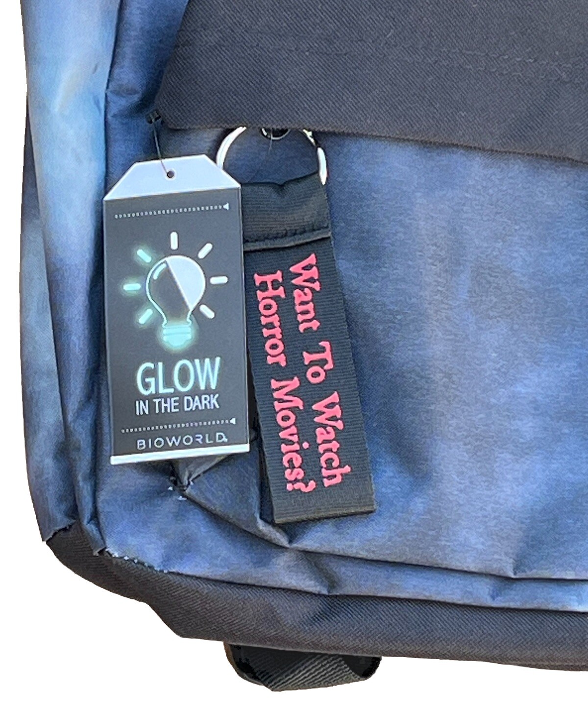 Scream Ghostface Ghost Face glow-in-the-dark backpack horror Movie