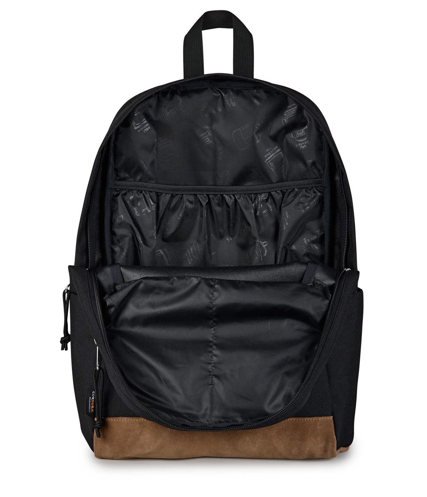 JANSPORT RIGHT PACK SLEEK BACKPACK JS0A897X008 BLACK NEW AUTHENTIC-SIZE OS