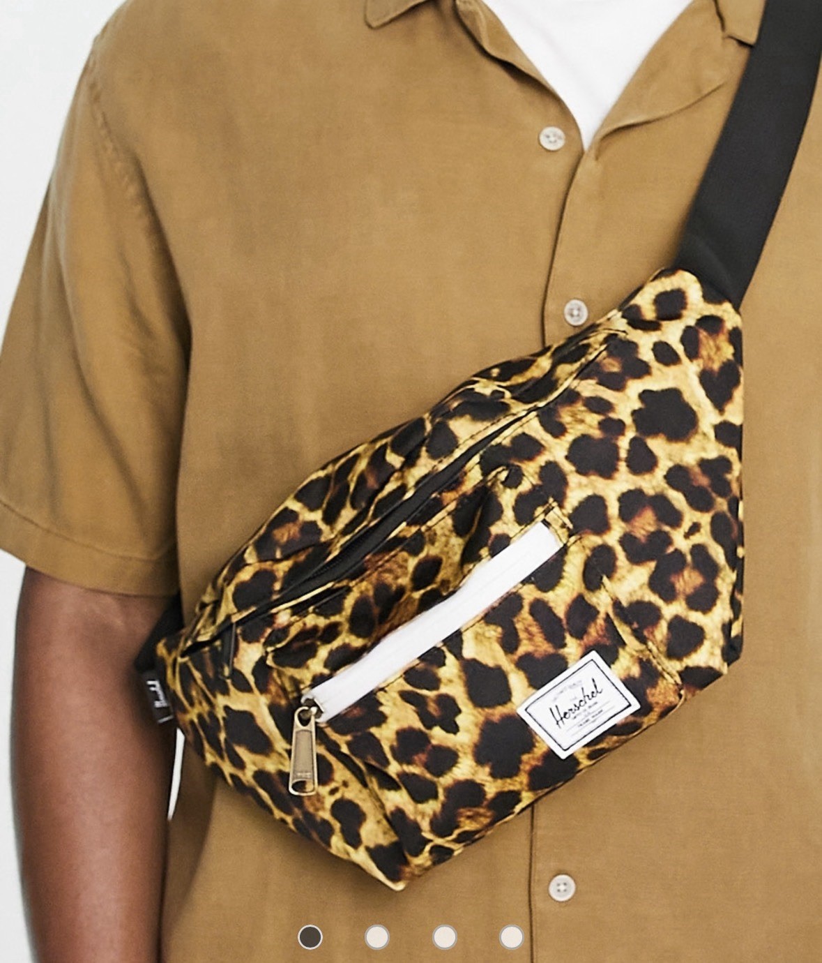 Herschel Supply Co. Seventeen Hip Fanny Pack Leopard print New With Tags