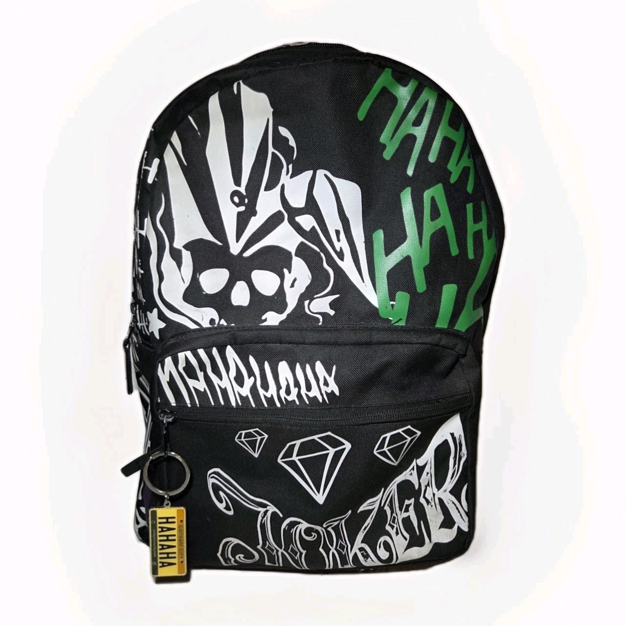 Suicide Squad Scribble Joker Graffiti DC Comics School Bag Backpack
