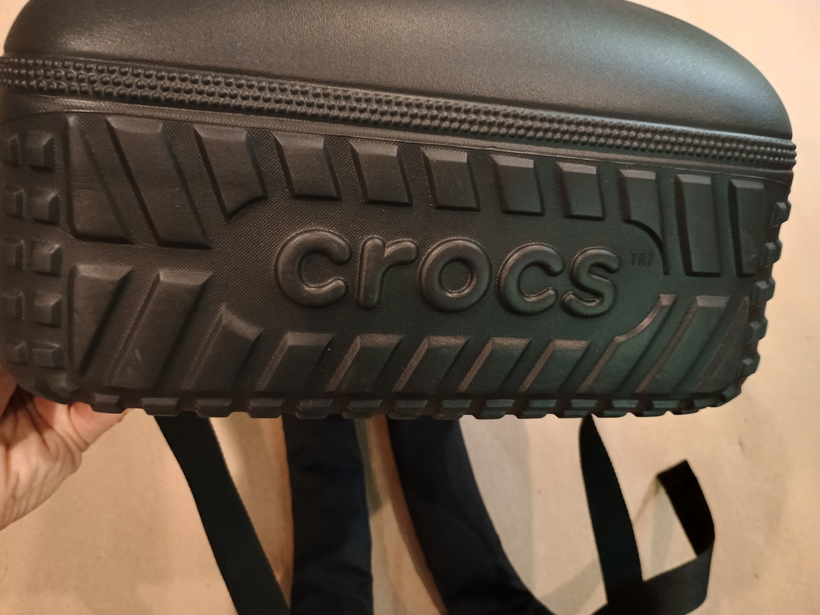 Crocs Classic Unisex Backpack – Black NWT – Holes For Jibbitz