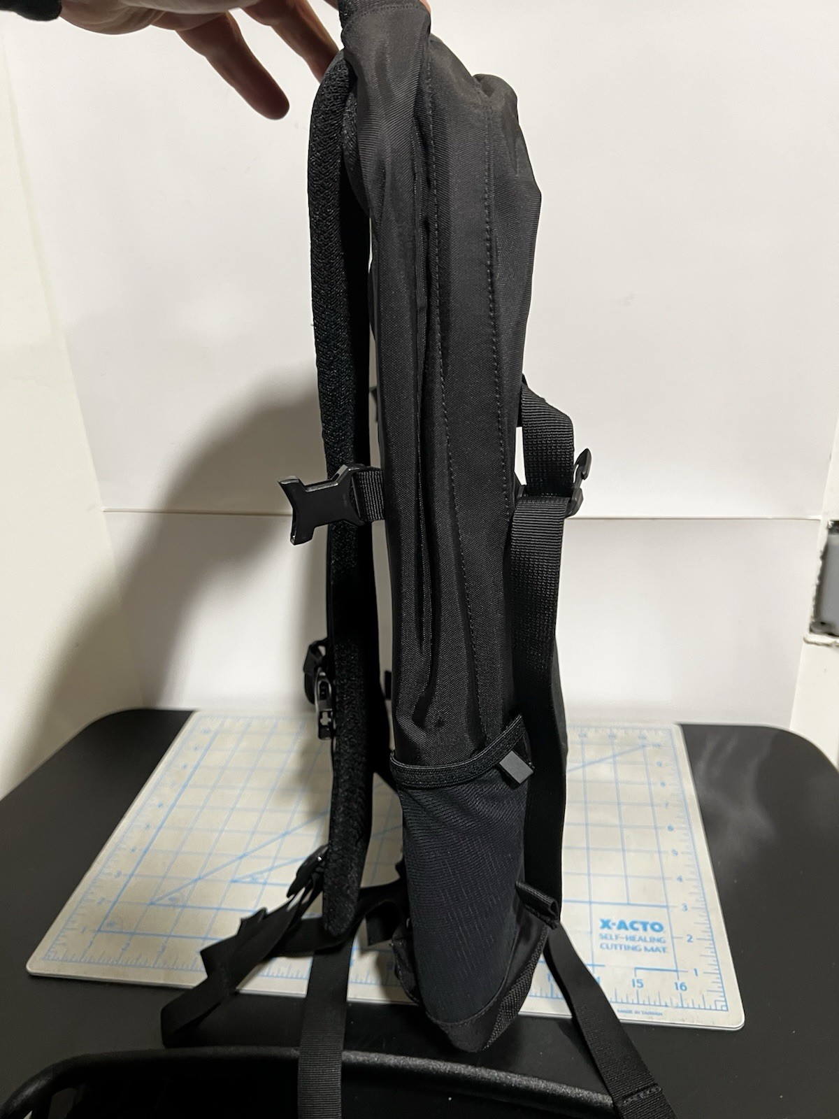 The North Face Fall Line Backpack TNF Black w/Logo Flexvent Hard Back