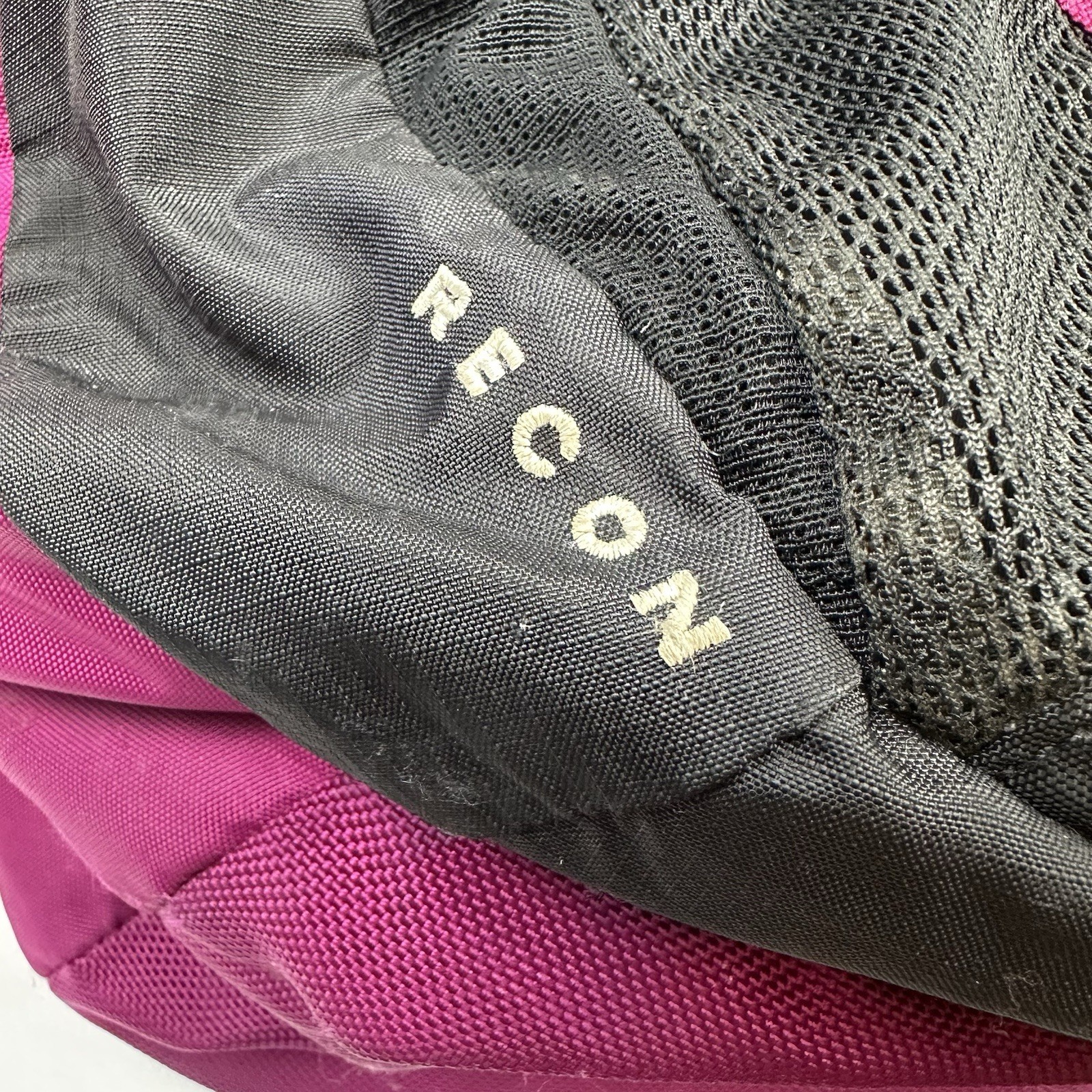 The North Face Recon Laptop Backpack Travel School Bag Gym Black Flex Vent