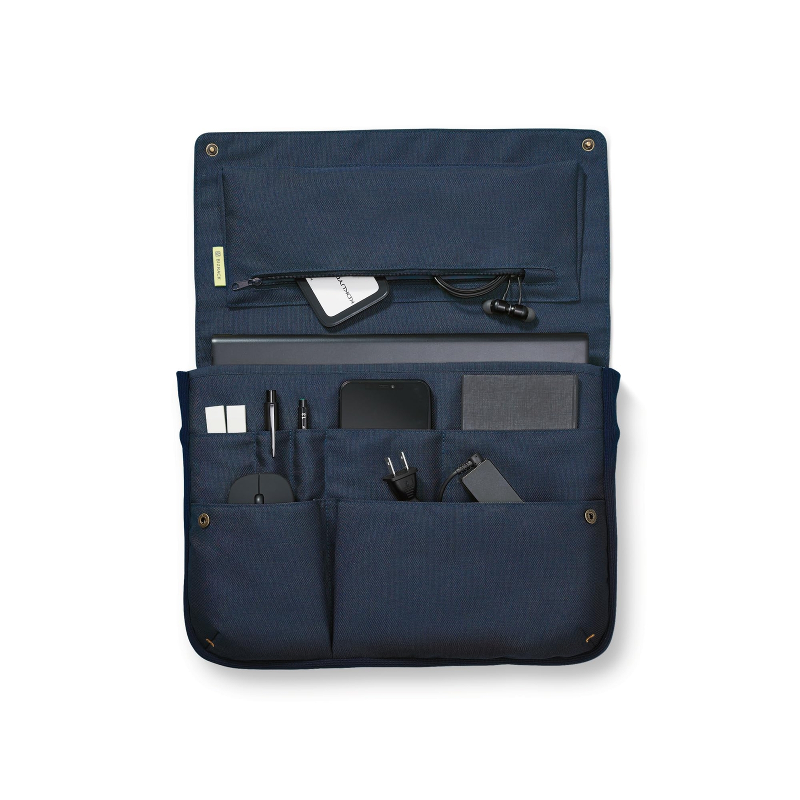 KOKUYO Bag-in-bag PC bag 13.3/14.0 inches A4 horizontal BIZRACK Smoky navy