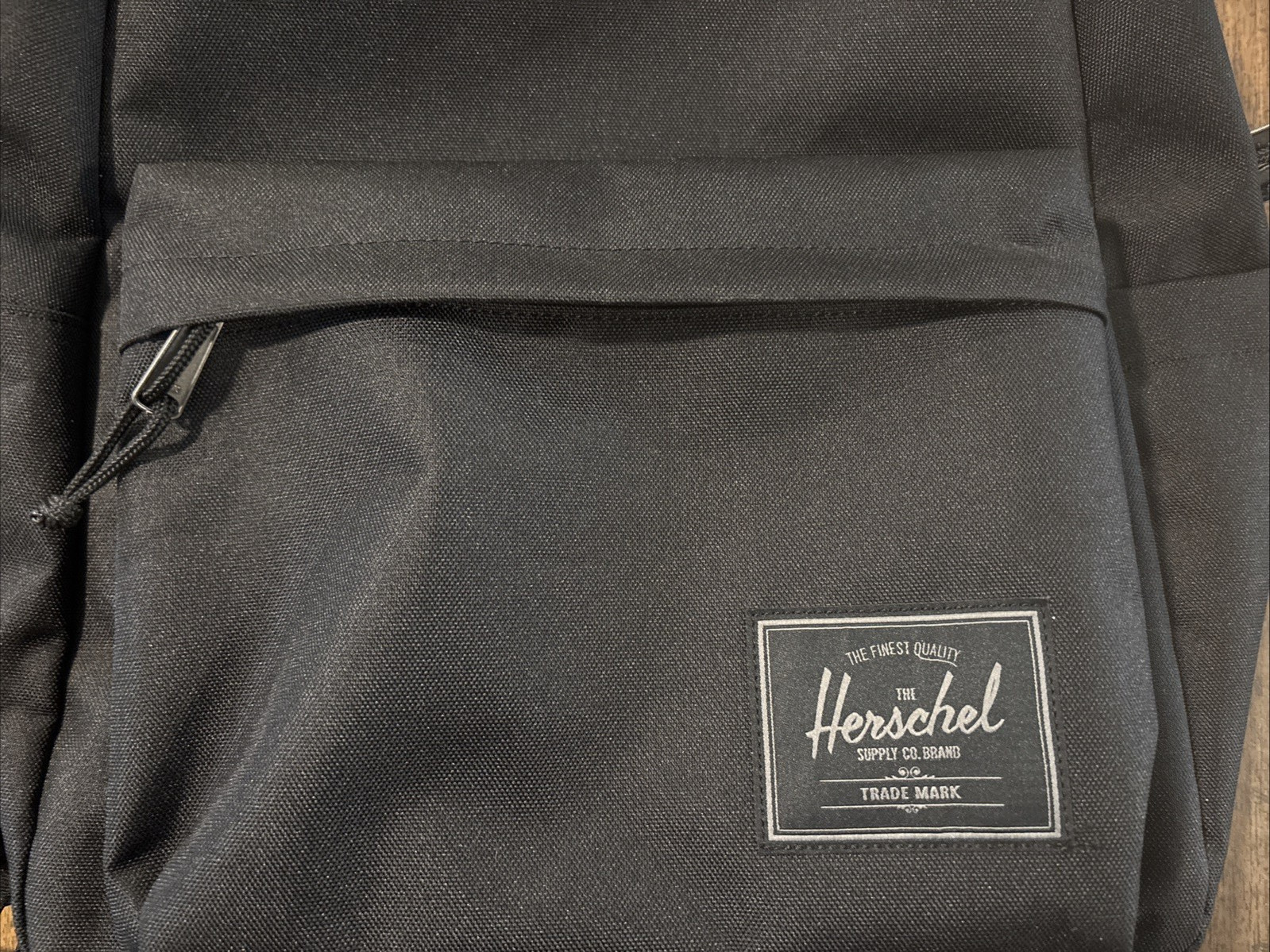 Herschel Supply Co Classic Backpack Black Canvas Polyester School Travel Medium