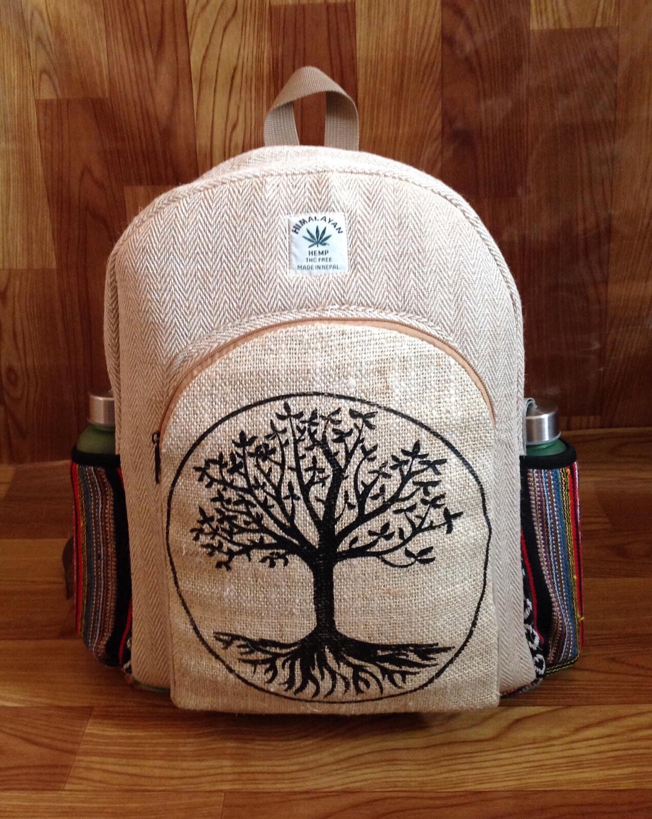 Eco Friendly Large Hemp Backpack