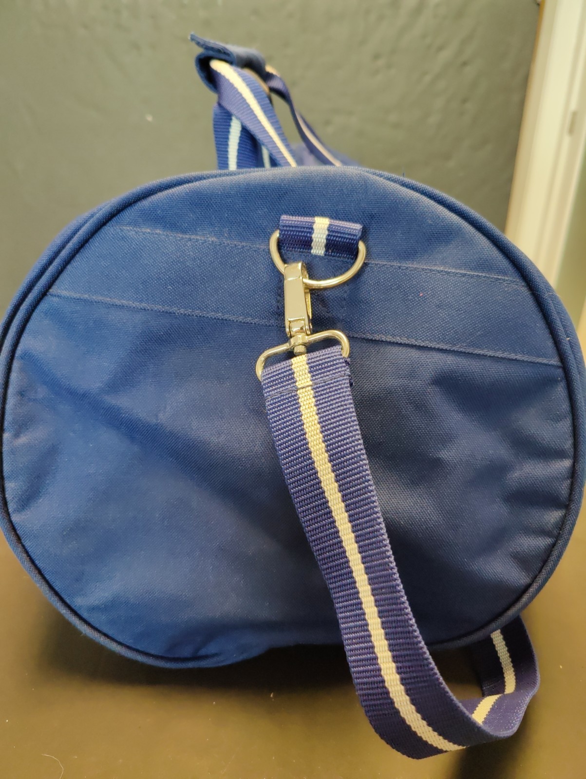 Polo Ralph Lauren -ROYAL BLUE CANVAS DUFFLE BAG -Weekend Travel Gym -22″ x 12″