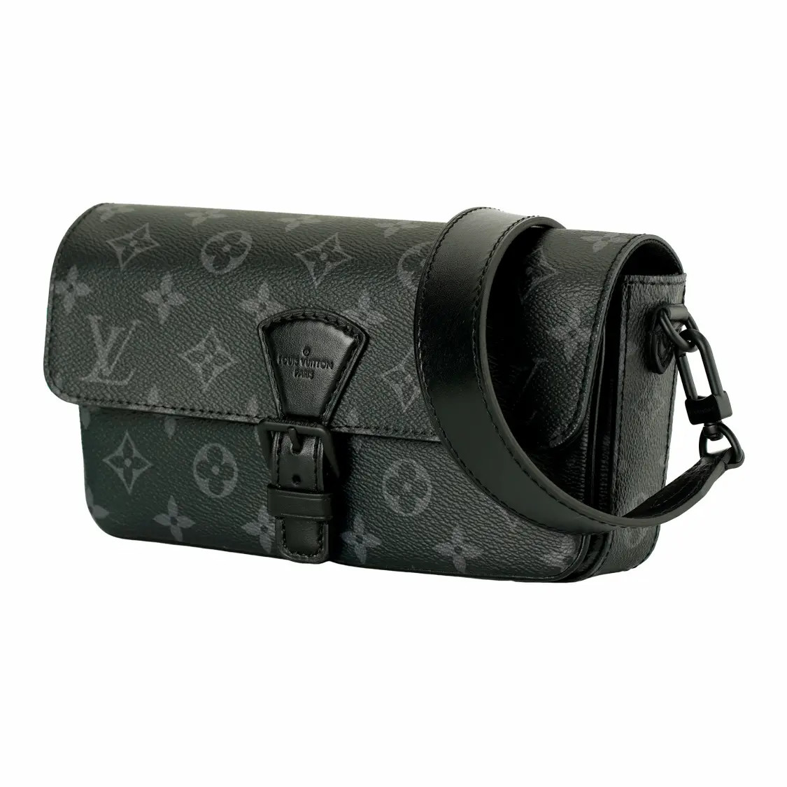 LOUIS VUITTON Montsouris Monogram Crossbody Handbag Mini Men’s 8.6×2.3×4.7 in
