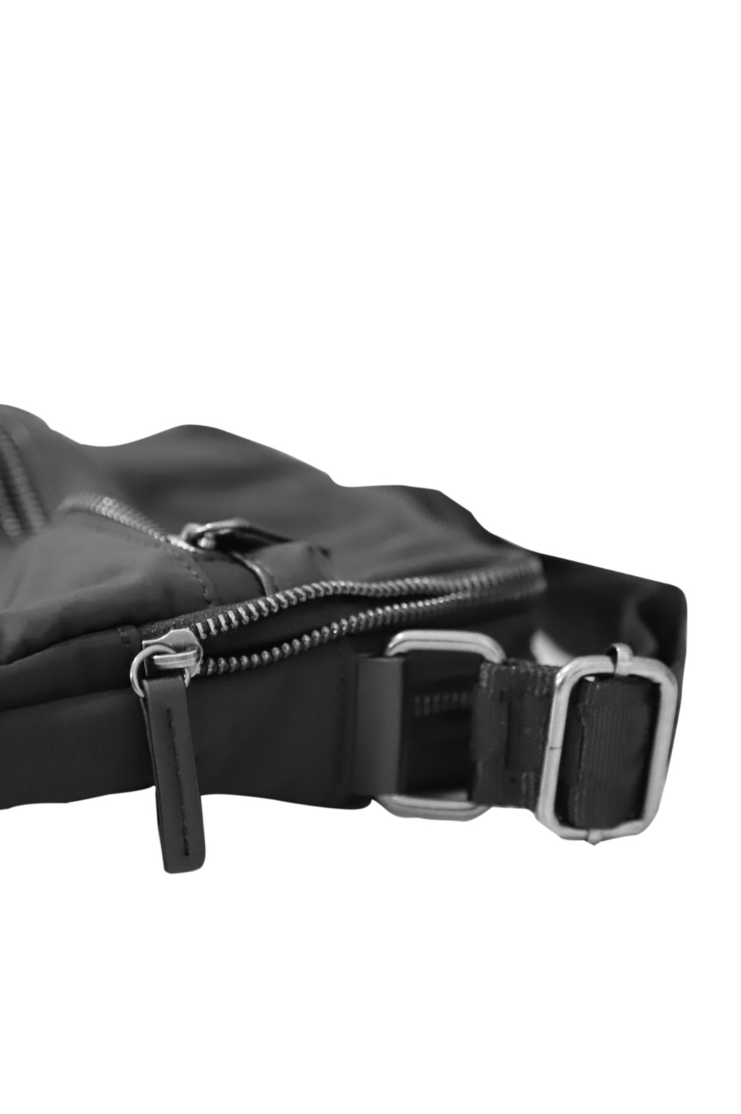 Blauer USA Black Adjustable Shoulder Bag Men New 100% Original