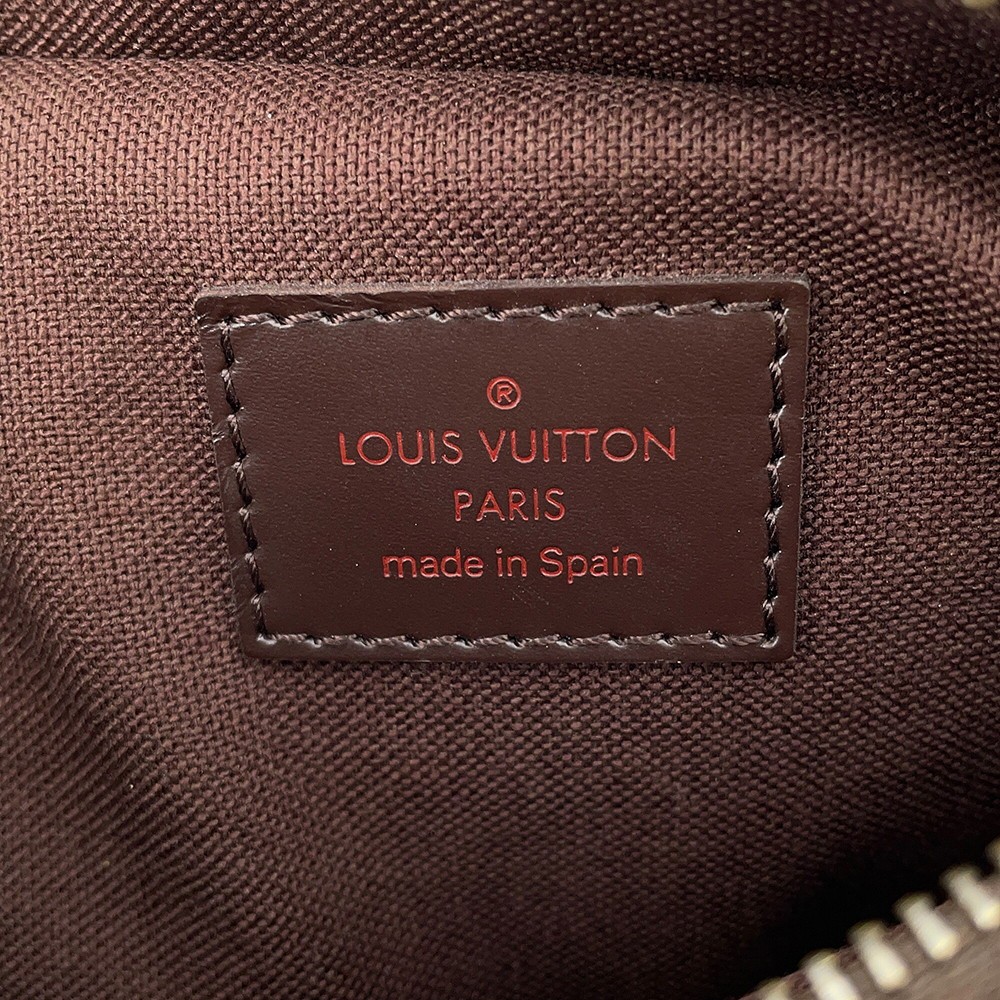 LOUIS VUITTON Geronimos Damier Ebene Canvas Brown N51994