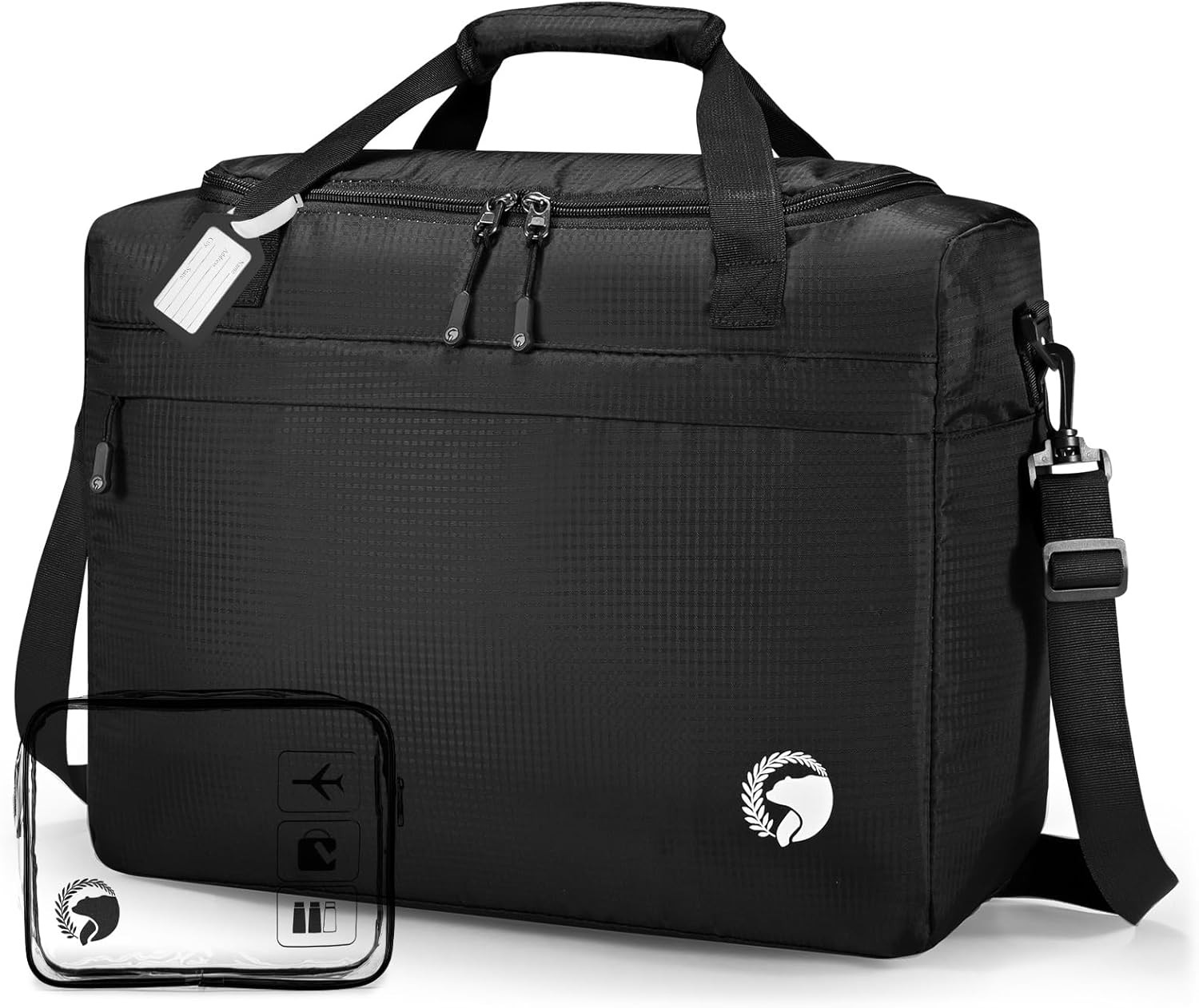 40x30x15cm Personal Item Travel Bag 16x12x6 inch Lightweight Gym Bag Foldable…