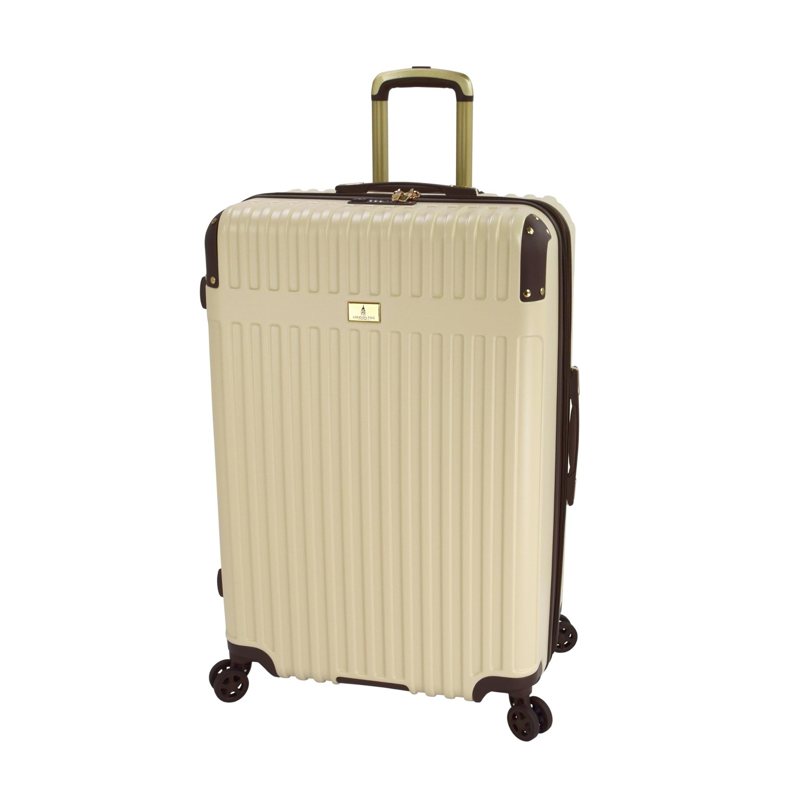 LONDON FOG Brentwood III 29″ Expandable Spinner, Crème, Creme Creme 29 U1