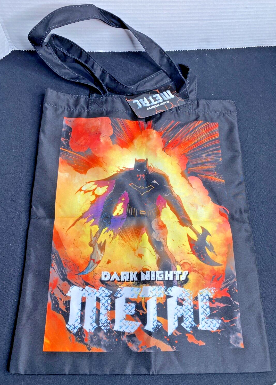Dark Nights Metal Tote Bag Culturefly, Worlds Finest, dc comics exclusive b2