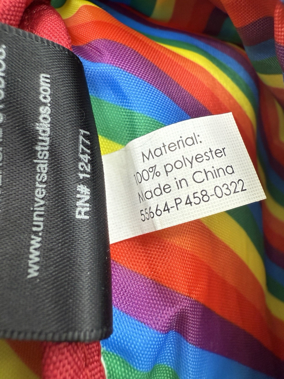 Universal Studios LOVE Pride Rainbow Waist Hip Fanny Pack Crossbody