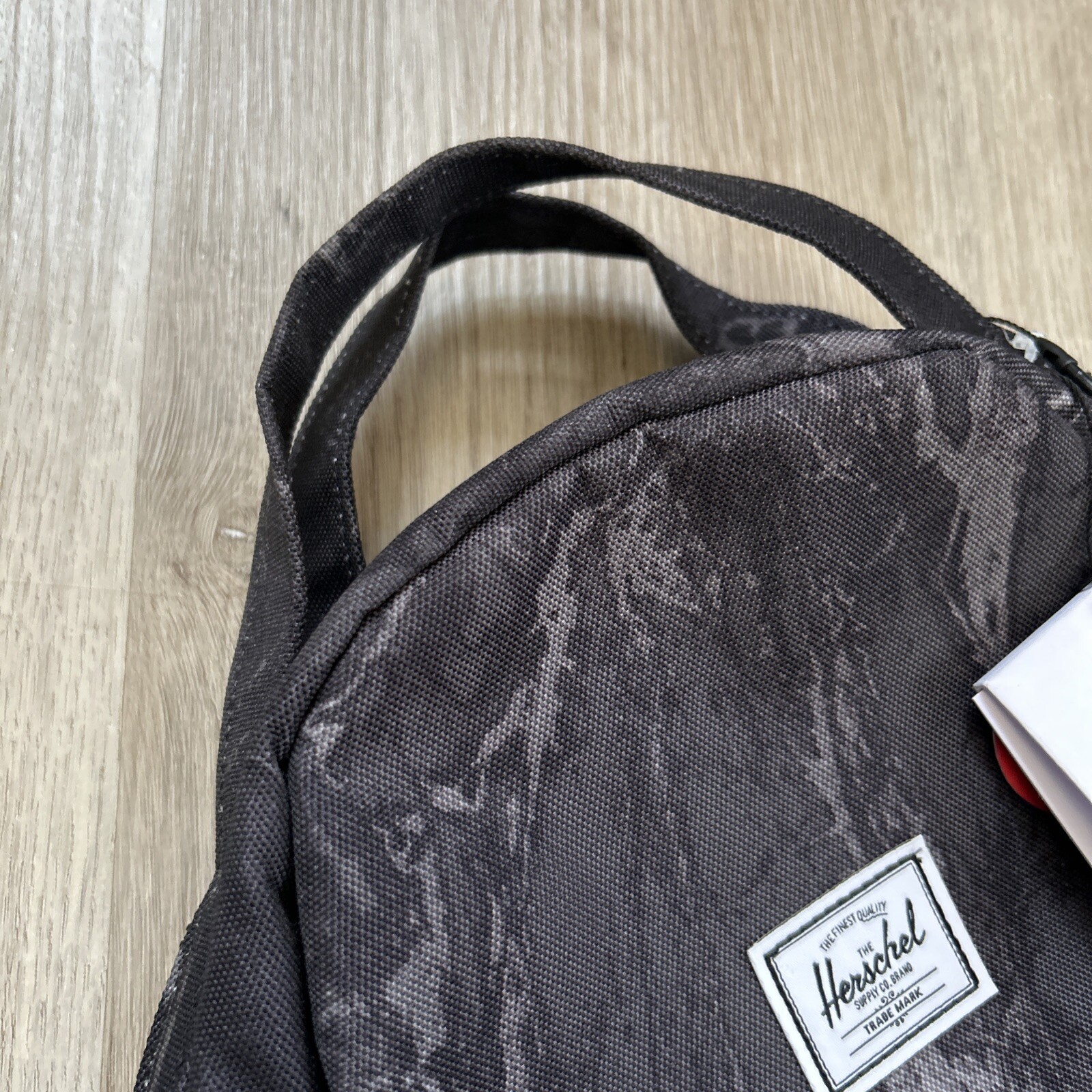 Herschel Nova Mid Volume Backpack Black Marble 13″ Laptop Bag 18L New With Tag