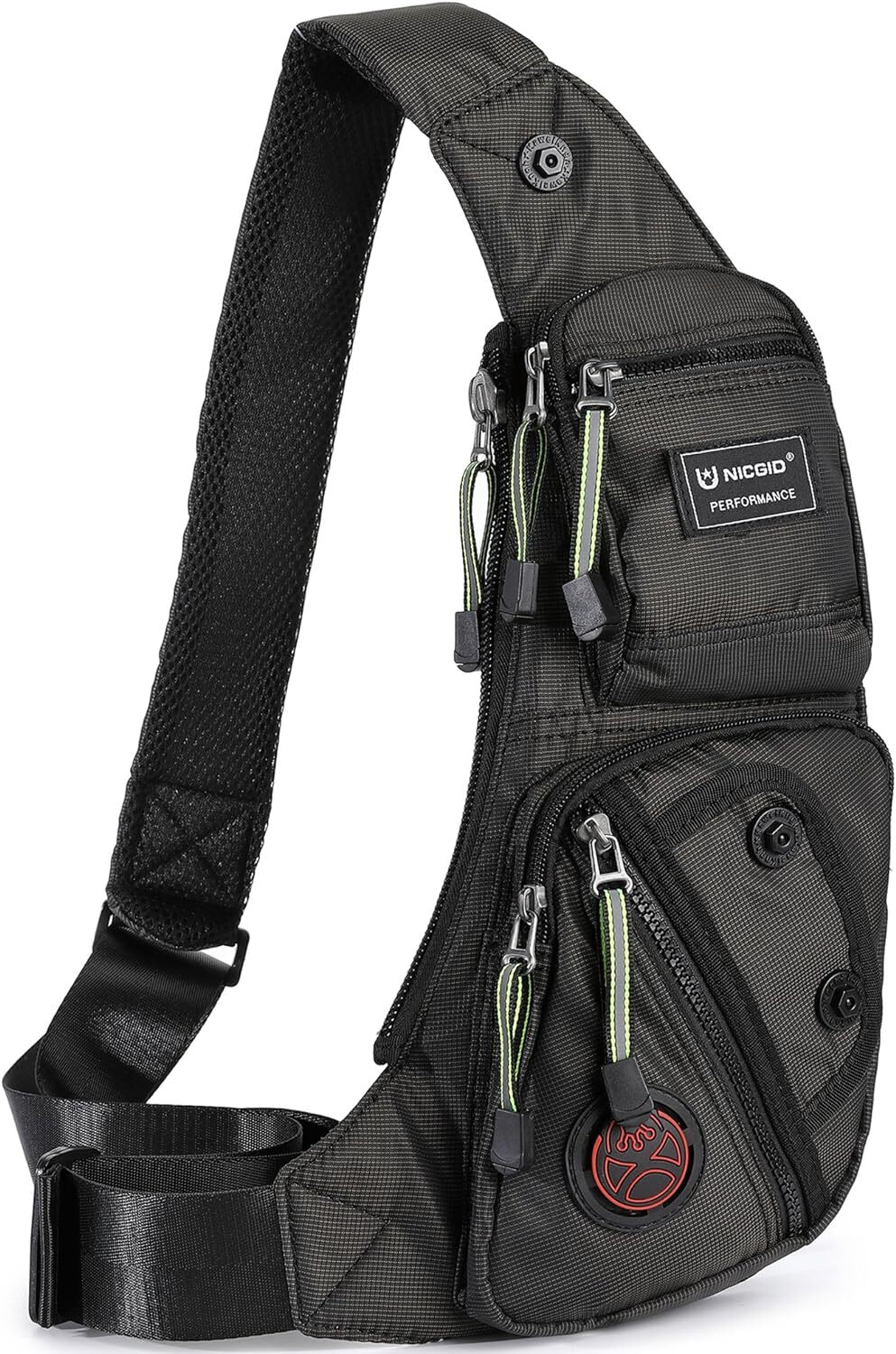 Nicgid Sling Bag Chest Shoulder Backpack Fanny Pack Crossbody Bags for