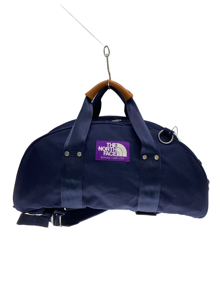 THE NORTH FACE PURPLE LABEL 3-Way Duffle Bag, Acrylic, Navy, NN7508N
