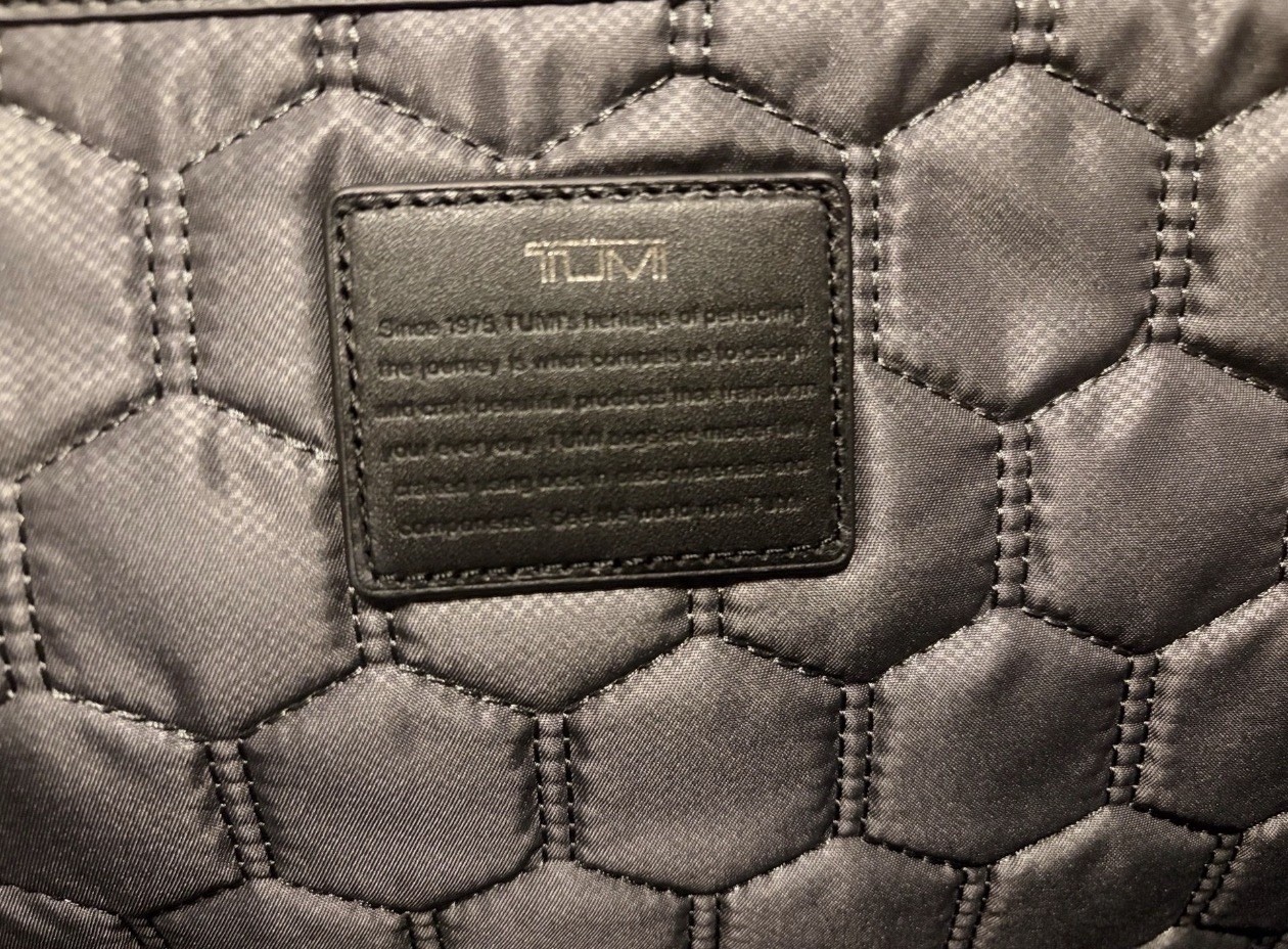 NWT TUMI Harrison Bradner Black Backpack Rucksack Bag Nylon $575