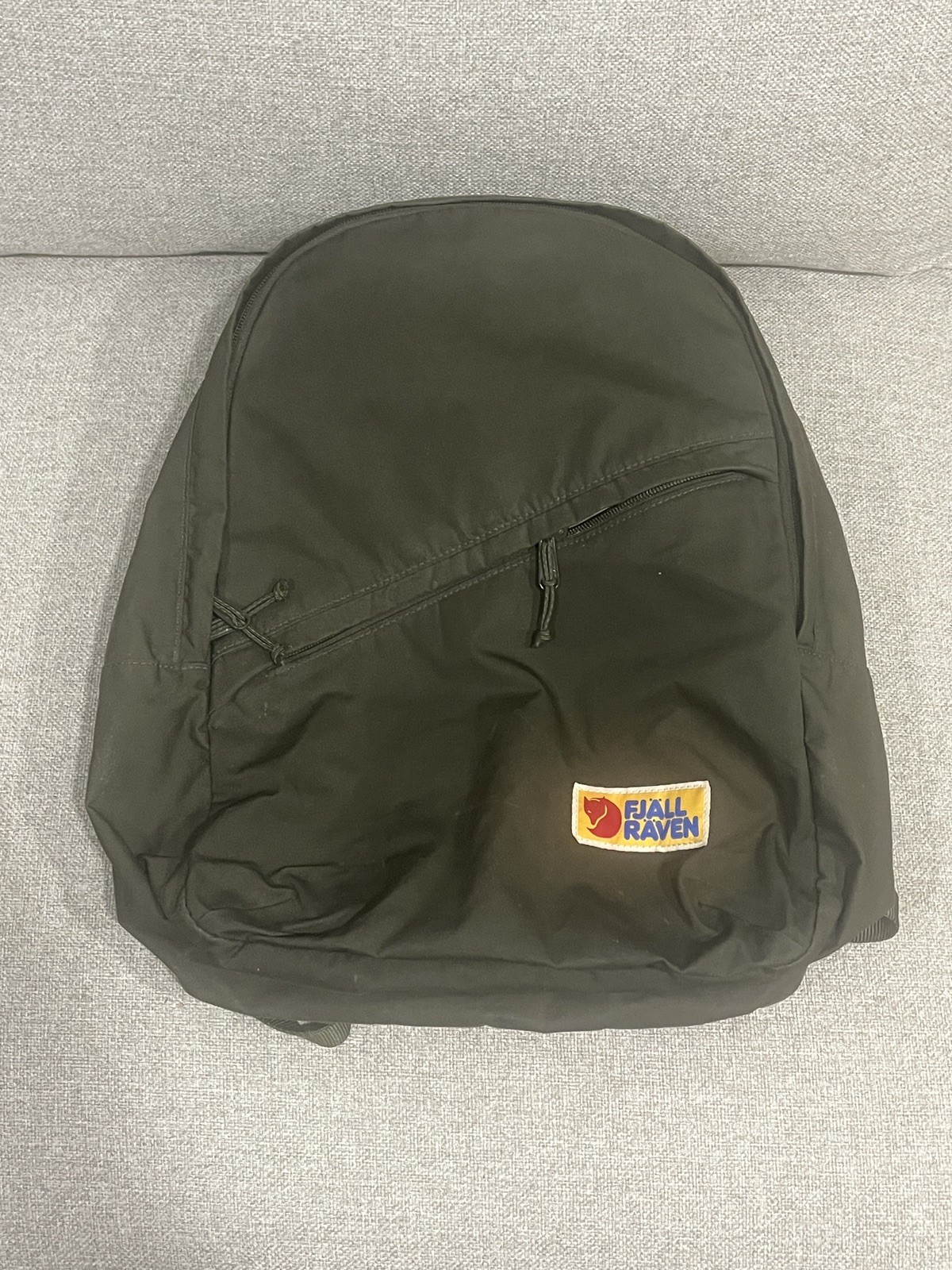 Fjallraven Kanken G-1000 Olive Green Large Backpack VGC