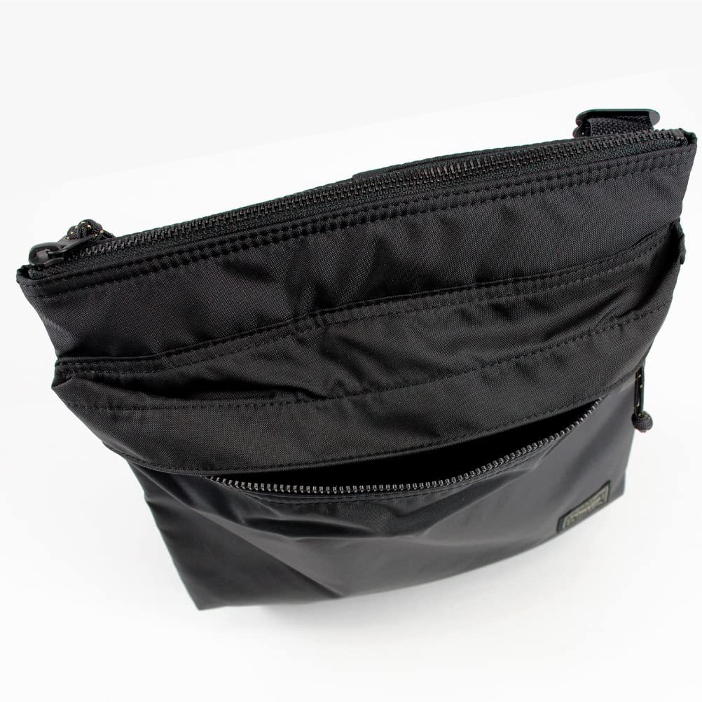 PORTER FORCE Black Shoulder Bag, Mini Shoulder Bag, Water-Repellent, 855-05901
