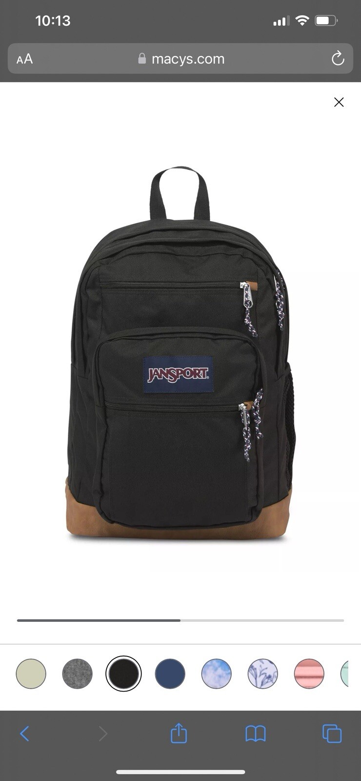 JanSport JS0A2SDD008 Cool Student Backpack – Black