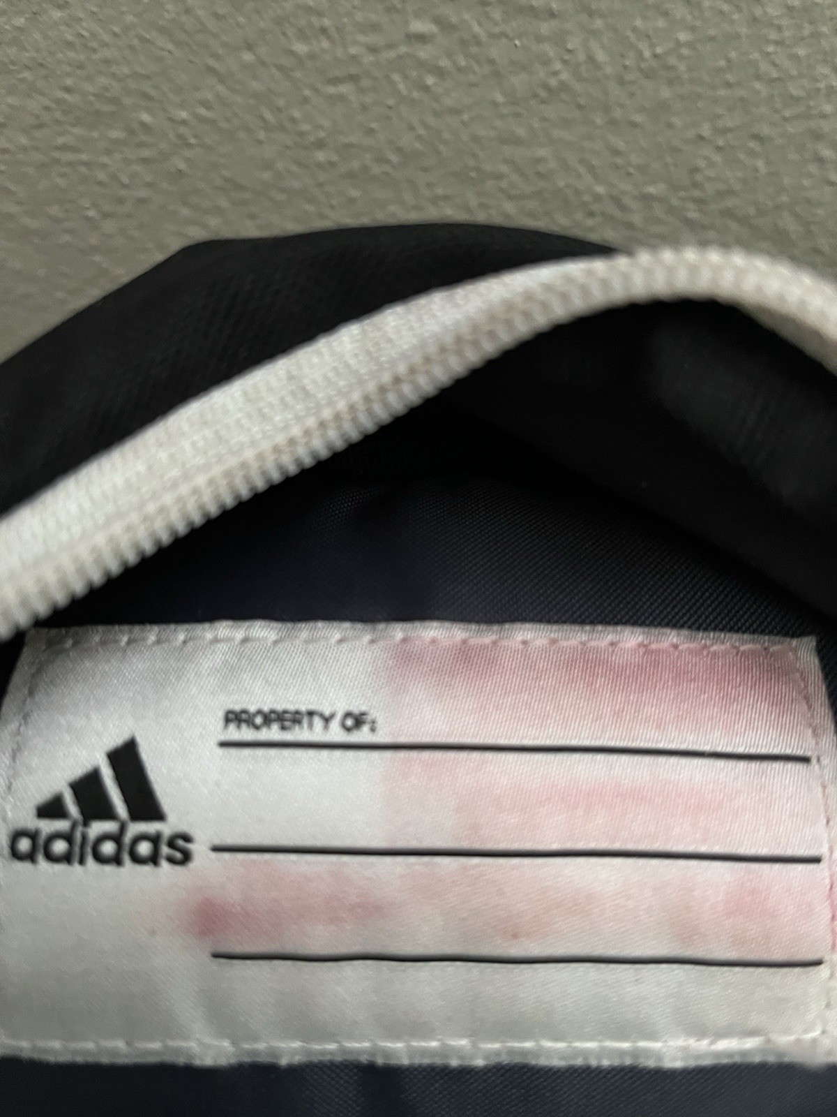 Adidas Black White 3-Stripes Backpack Bookbag School Laptop Travel Bag