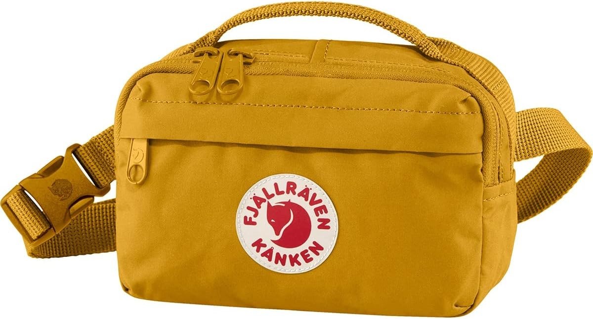 Fjallraven – Kanken Vinyl Hip Pack, Ochre, One Size